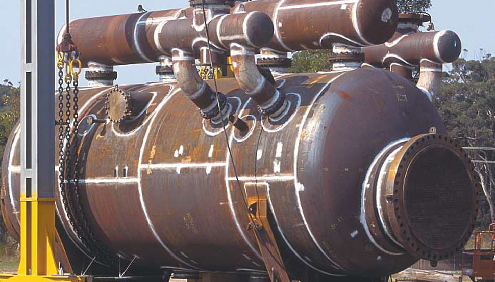 Nearly 400 tonnes of Grade 7-490AL50 modified XLERPLATE® steel has gone into construction of propane vessels, which were designed by WE Smith.